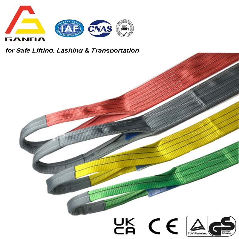 Duplex Polyester Webbing Sling,Hoisting Slings,Safety Webbing Sling,  Synthetic Webbing Sling, Endless Webbing Sling,Webbing Sling with Lifting  Eyes, Double Ply Webbing Sling, Endless Webbing sling, Lifting Sling,  Synthetic fiber Sling