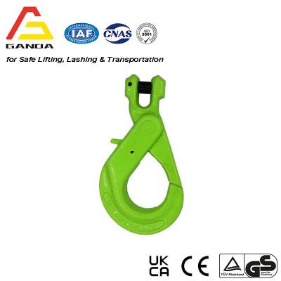 G80 Italian Type Clevis Self-Locking Hook