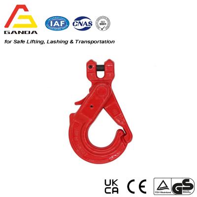 G80 Clevis Self-Locking Hook with Grip