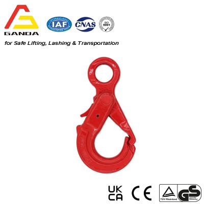 G80 Eye Self-Locking Hook with Grip