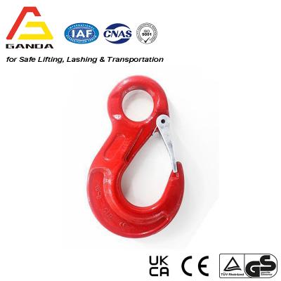 G80 Eye Sling Hook with Cast Latch