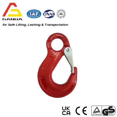 G80 Eye Sling Hook with Cast Latch