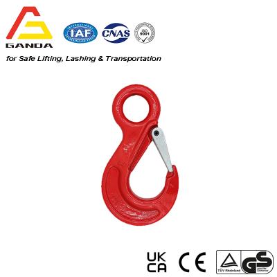 G80 Eye Sling Hook with Cast Latch