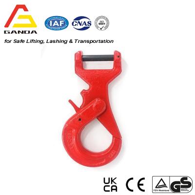 Long Clevis Self Locking Lifting Sling Hook