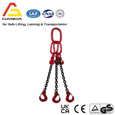 G80 3.15t 4-Leg Adjustable chainsling 