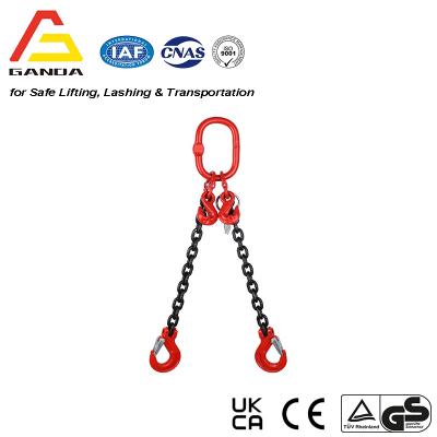 G80 7.5t 2-Leg adjustable chainsling 
